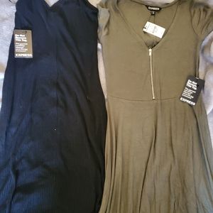 Cute Midi-Knee Length Brand New Express Dresses XS